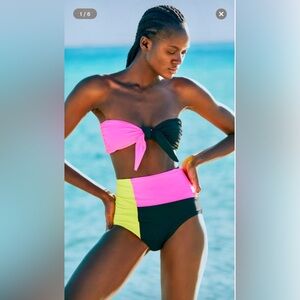 MARA HOFFMAN Neon Two Piece Bikini! NWOTs!